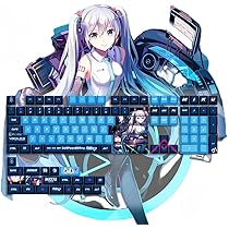 Amazon.co.jp: XINGYUNSHI 初音ミク キーキャップ メカニカル